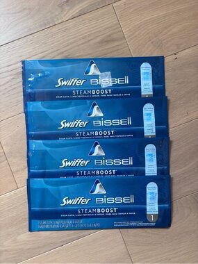 Swiffer SteamBoost Steam Cloth 4 Pack Single Use Cloths